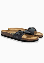 Paris Navy Blue 1 Strap Sandals