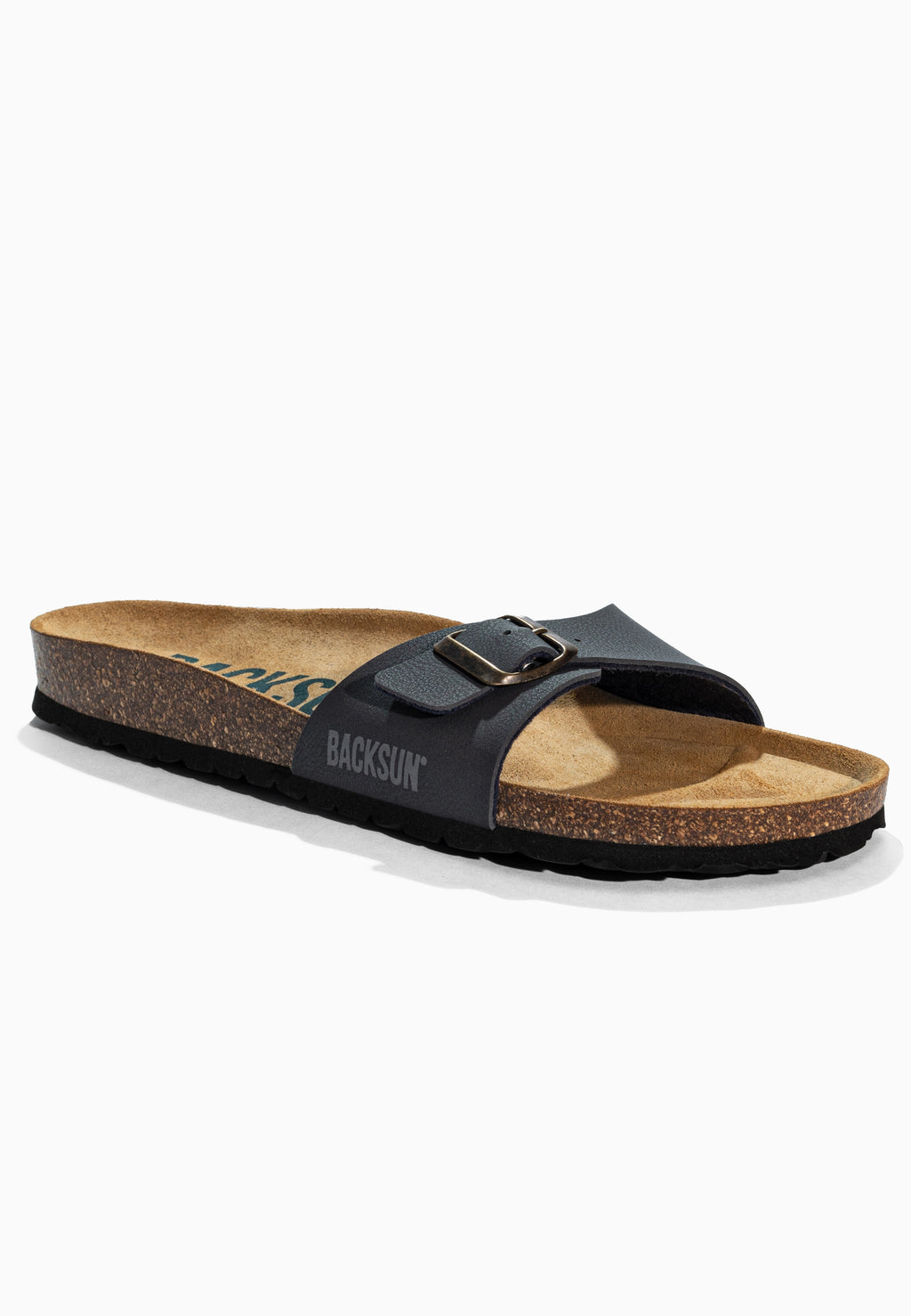 Paris Navy Blue 1 Strap Sandals