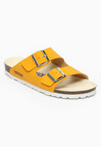 Gelbe Bali 2-Riemen-Sandalen