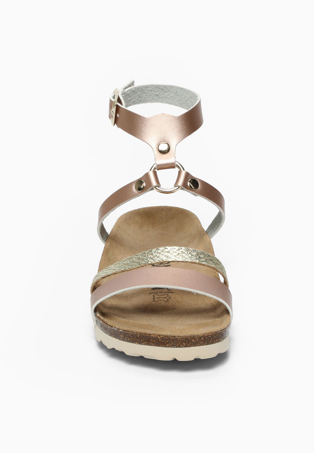 Sandales Multi-Brides Cotina Rose Doré