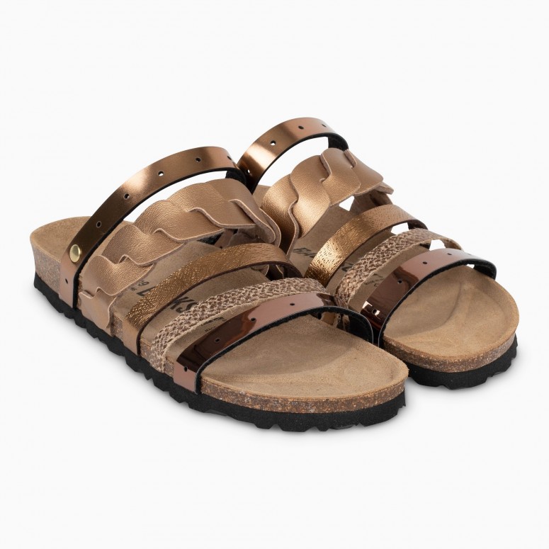 Sandales Multibrides Lucide Backsun pour Femme