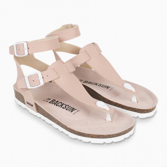 Sandales à entre-doigts Kawani Backsun pour Femme