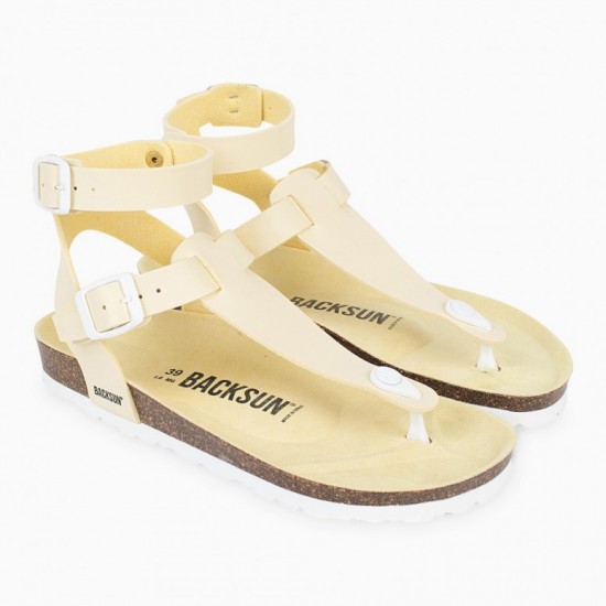 Sandales à entre-doigts Kawani Backsun pour Femme