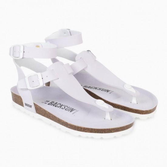Sandales à entre-doigts Kawani Backsun pour Femme