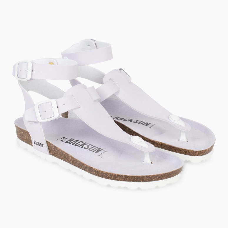 Sandales à entre-doigts Kawani Backsun pour Femme