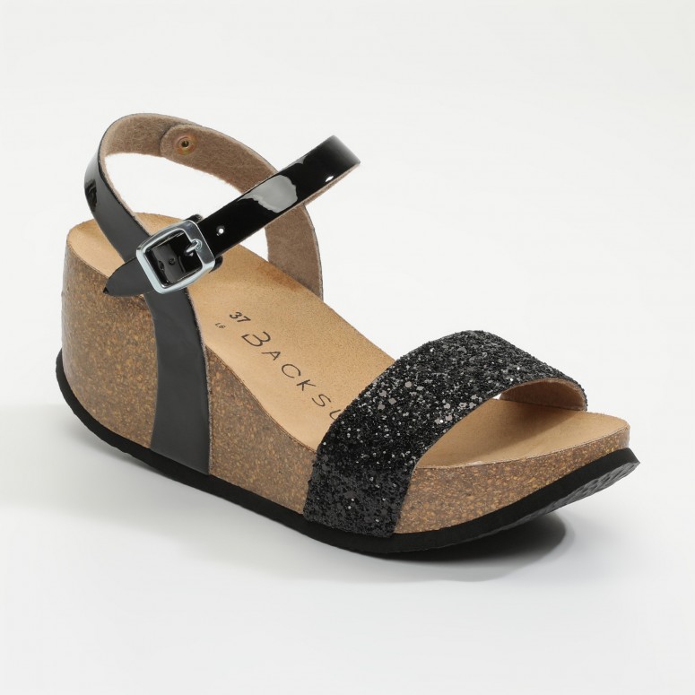 Sandales compensees backsun top
