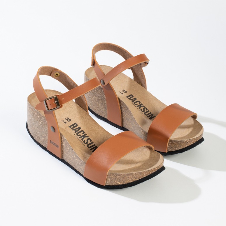 Sandales compensees backsun top