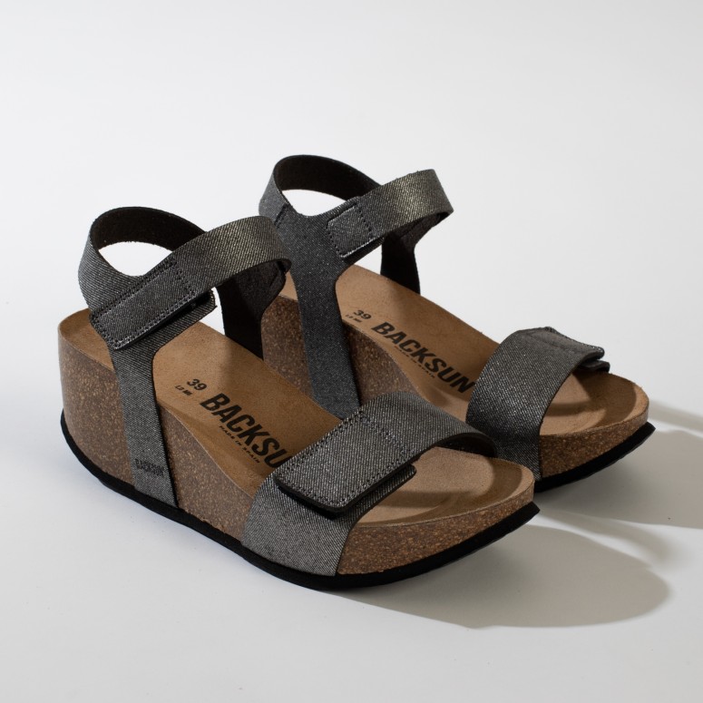 Sandales shop compensees backsun