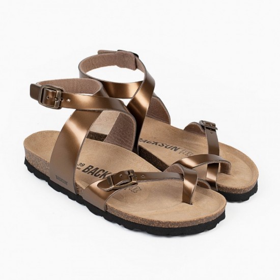Sandales à entre-doigts Mala Backsun pour Femme